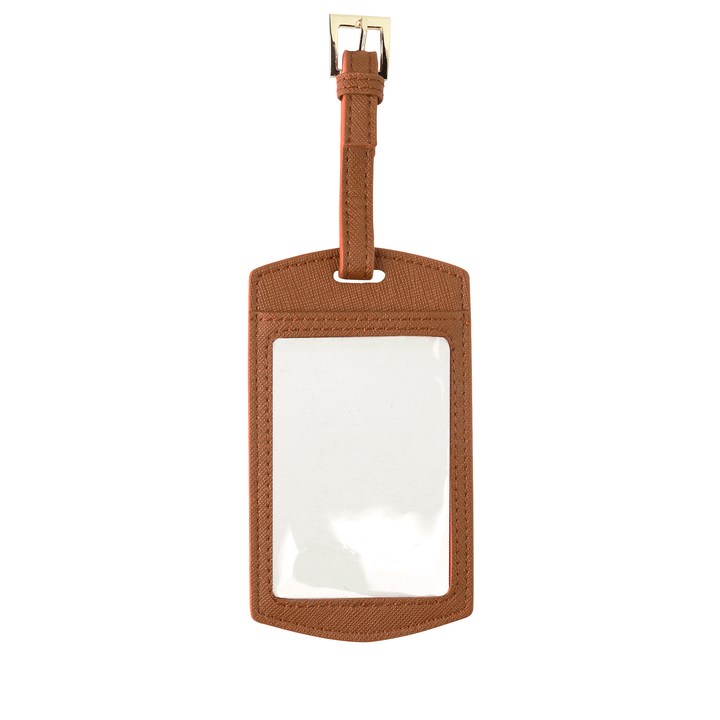 Caramel - Saffiano Luggage Tag