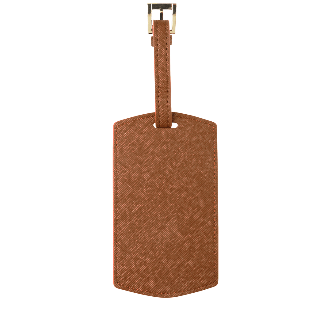 Caramel - Saffiano Luggage Tag