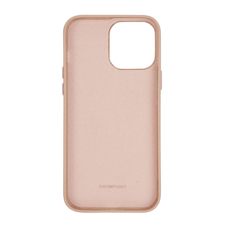 Nude - iPhone 14 Series Full Wrap Saffiano Phone Case - THEIMPRINT