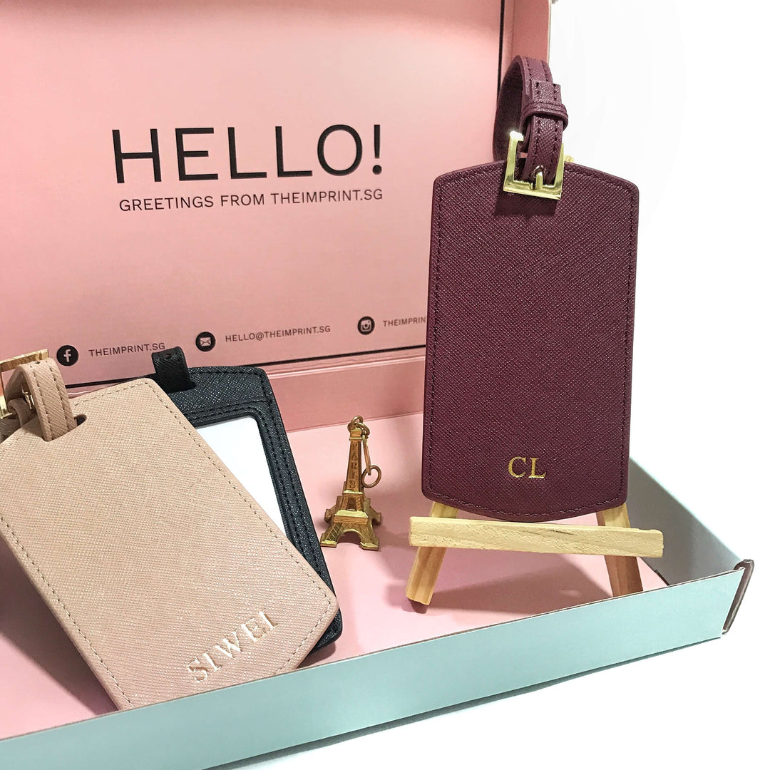 customised luggage tag in singapore