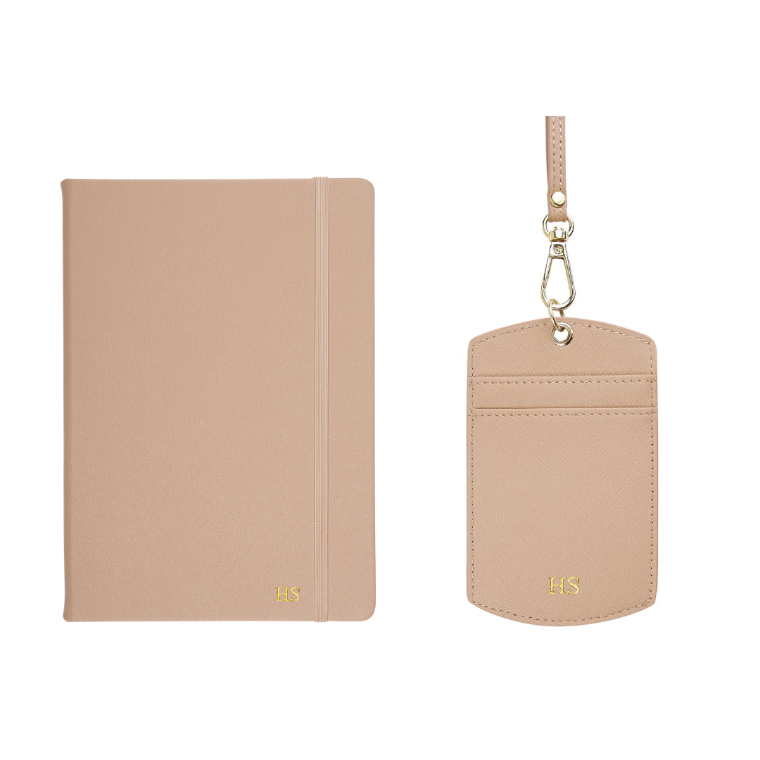 Work Bundle Set - ID Cardholder Lanyard & A5 Notebook - THEIMPRINT