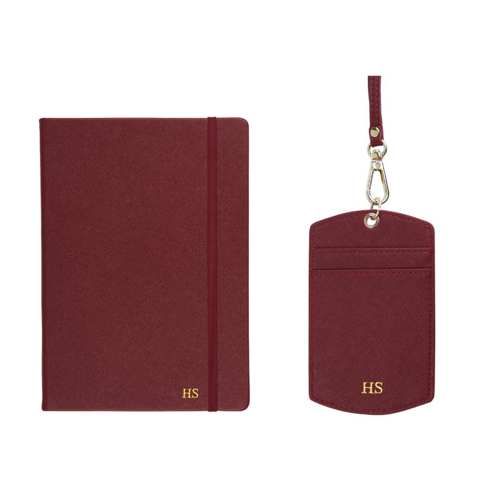 Work Bundle Set - ID Cardholder Lanyard & A5 Notebook - THEIMPRINT