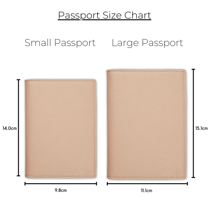 Nude - Saffiano Passport Cover