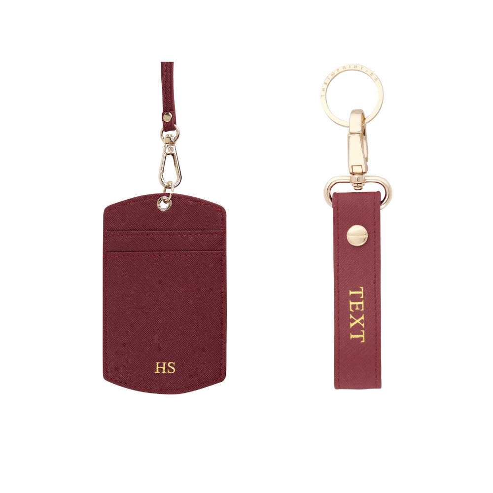 Best Selling Bundle Set - ID Cardholder Lanyard & Keychain - THEIMPRINT