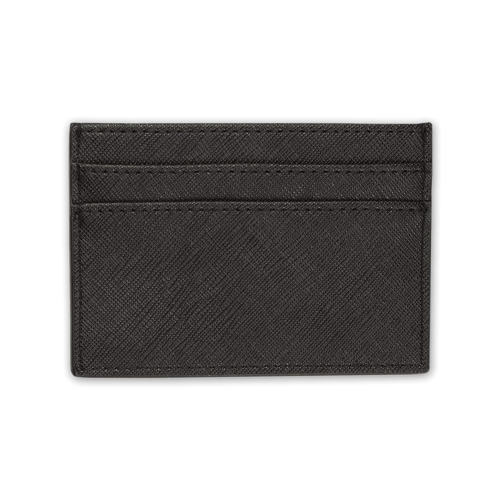 Black - Saffiano Cardholder - THEIMPRINT