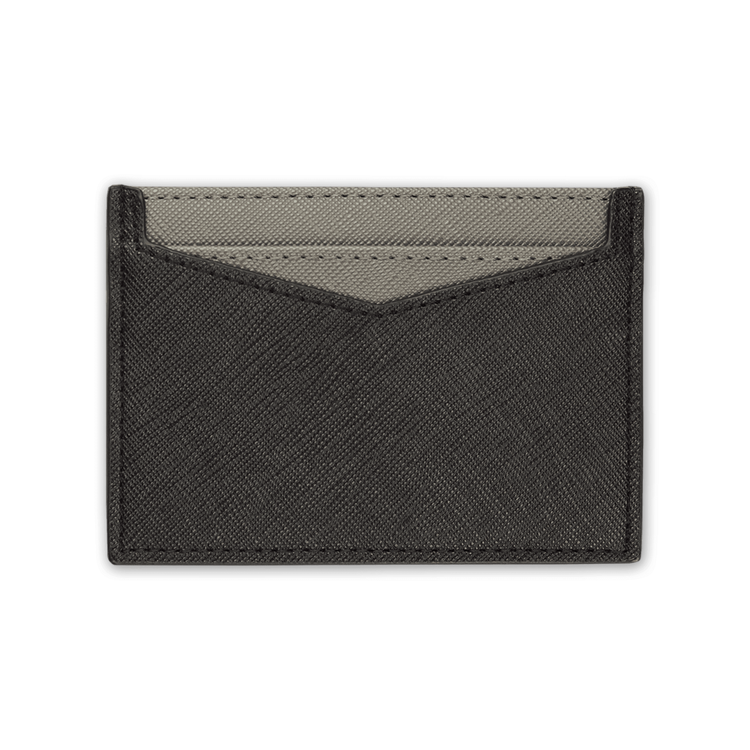 Black - Saffiano Cardholder - THEIMPRINT