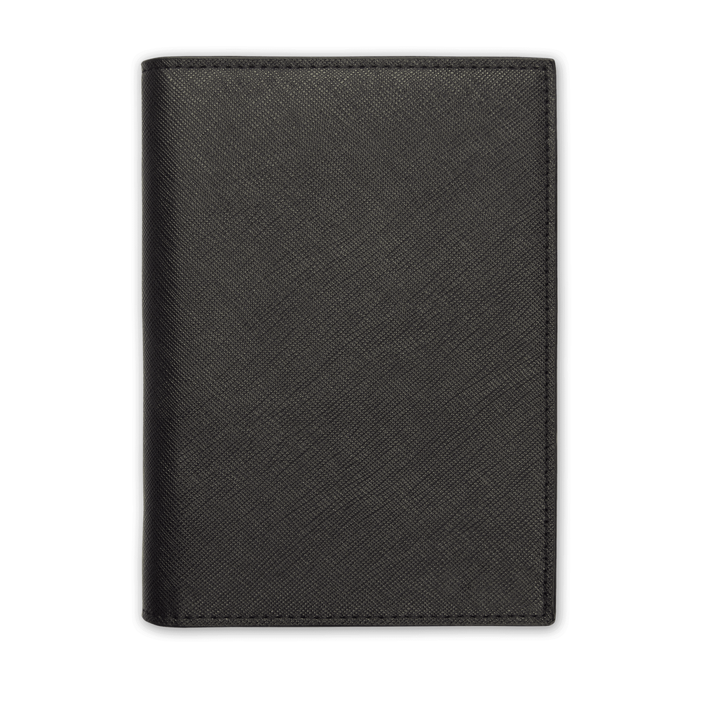 Black - Saffiano Passport Cover - THEIMPRINT
