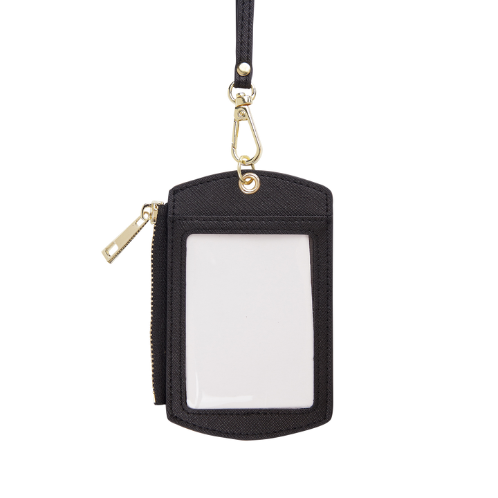 Black ZipLanyard Front