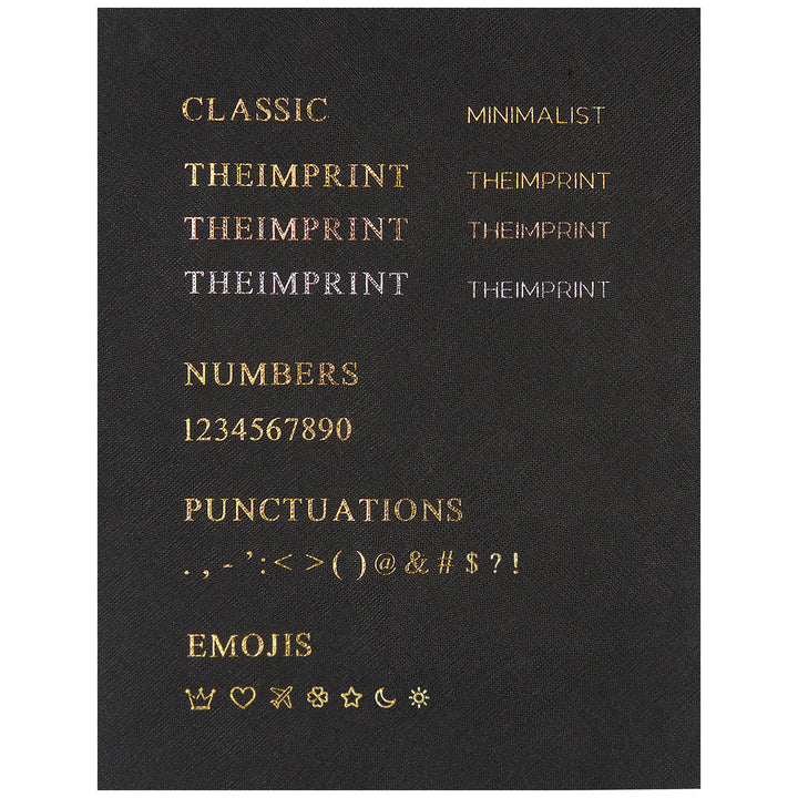 Black - Saffiano Passport Cover - THEIMPRINT