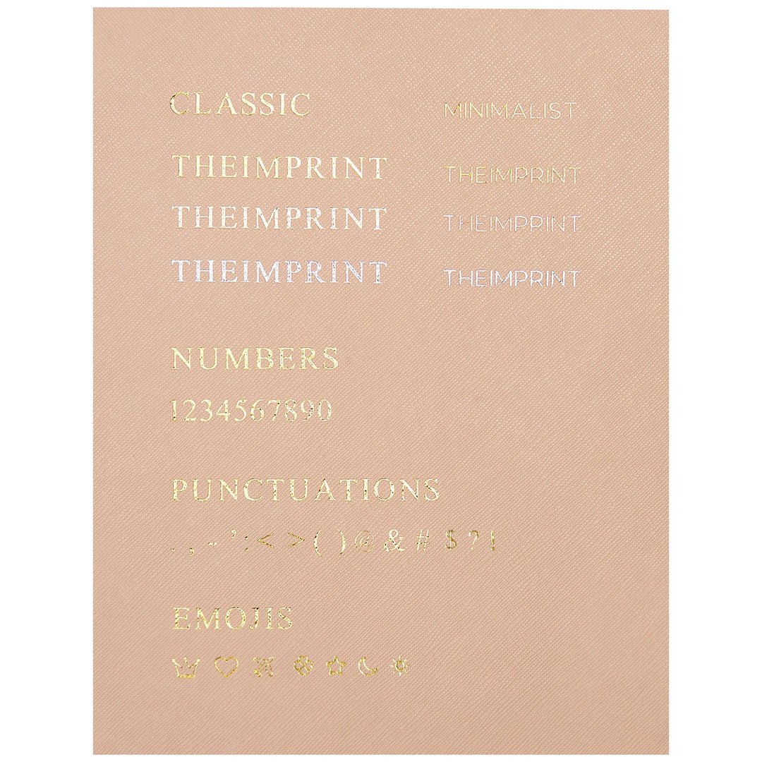 Nude - Saffiano Passport Cover - THEIMPRINT