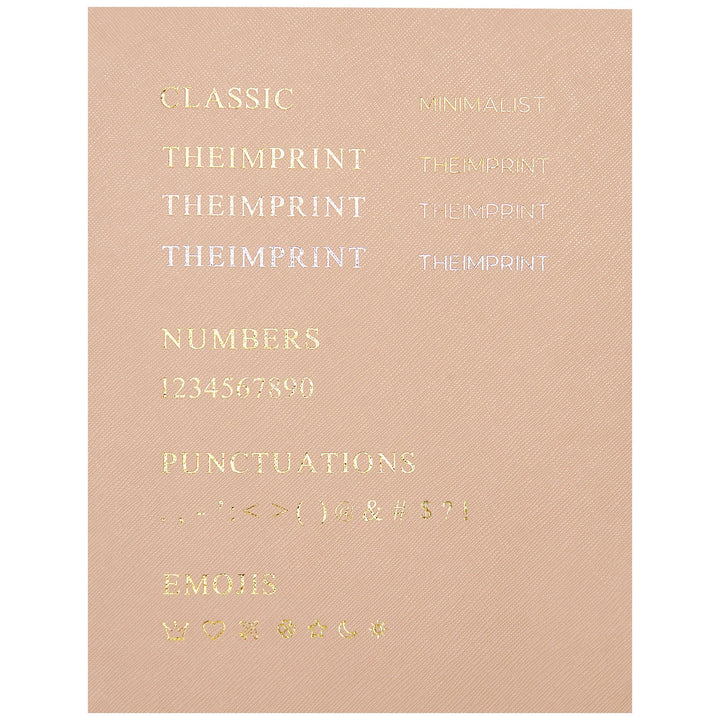 Nude - Saffiano Passport Cover - THEIMPRINT
