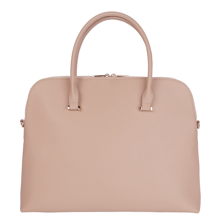Nude - Saffiano Laptop Bag - THEIMPRINT