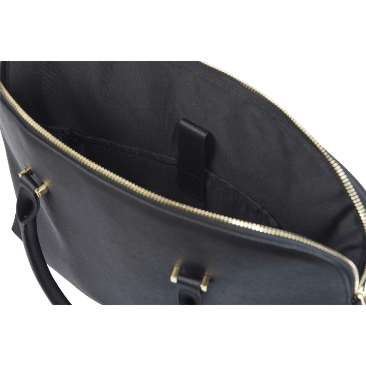 Black - Saffiano Laptop Bag - THEIMPRINT