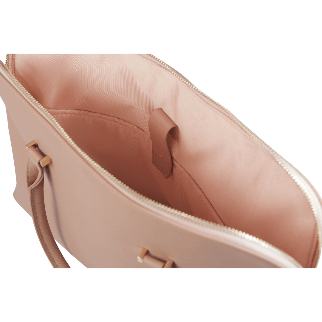 Nude - Saffiano Laptop Bag - THEIMPRINT