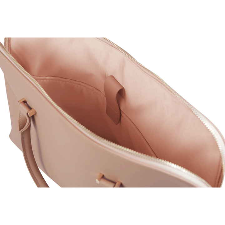 Nude - Saffiano Laptop Bag - THEIMPRINT