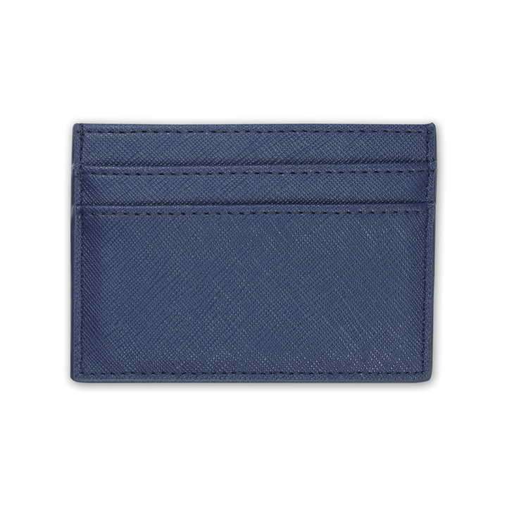 Navy - Saffiano Cardholder - THEIMPRINT