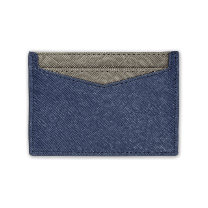 Navy - Saffiano Cardholder - THEIMPRINT
