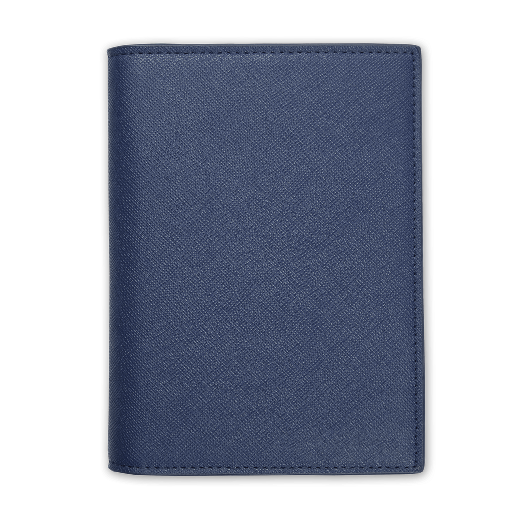Navy - Saffiano Passport Cover - THEIMPRINT