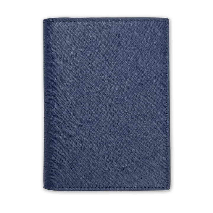 Navy - Saffiano Passport Cover - THEIMPRINT