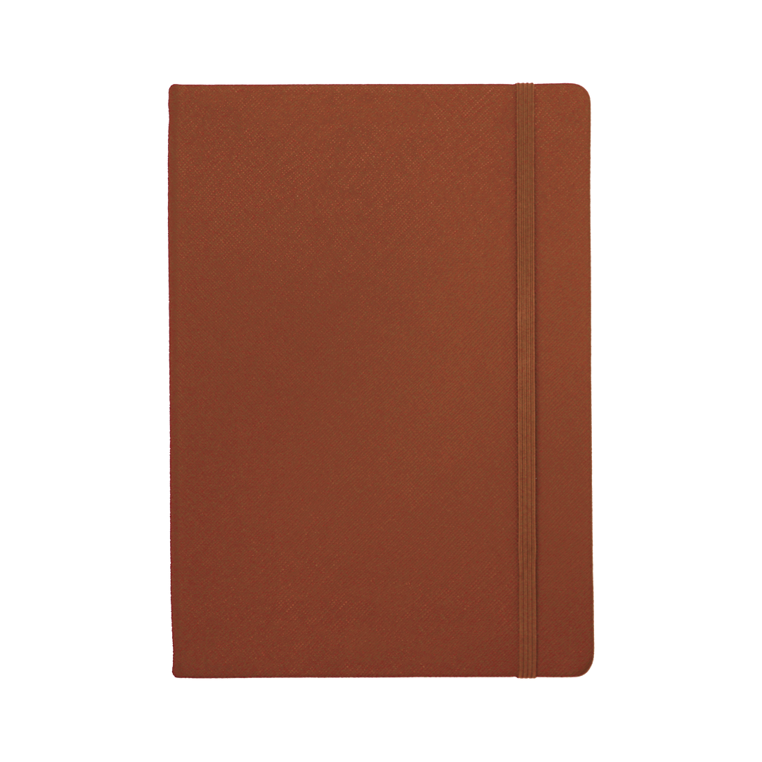 Caramel - A5 Saffiano Notebook - THEIMPRINT