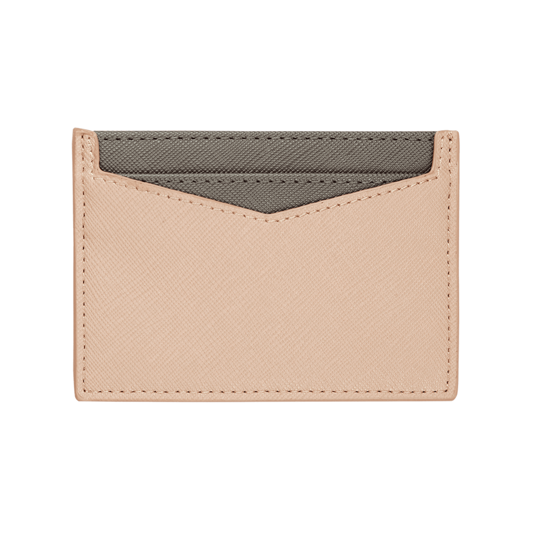 Nude - Saffiano Cardholder - THEIMPRINT