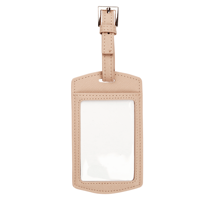 Nude - Saffiano Luggage Tag - THEIMPRINT