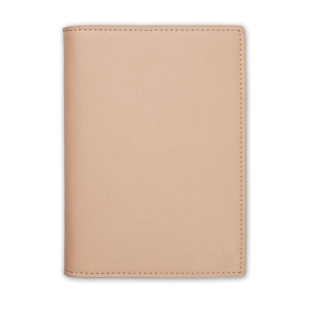 Nude - Saffiano Passport Cover - THEIMPRINT