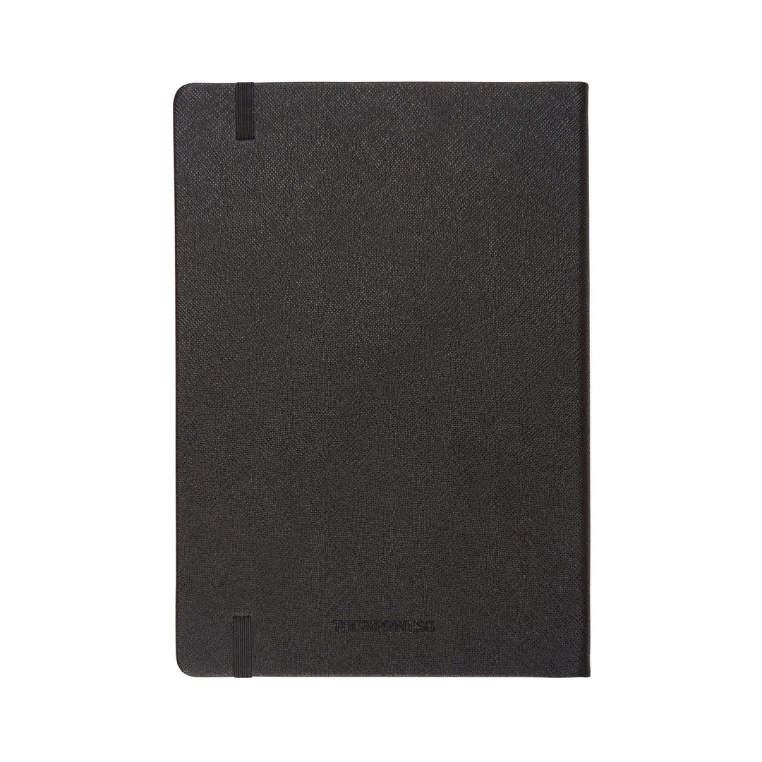 Black - A5 Saffiano Notebook - THEIMPRINT