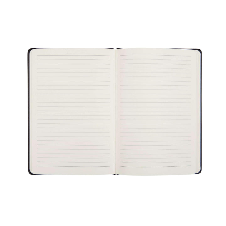 Black - A5 Saffiano Notebook - THEIMPRINT