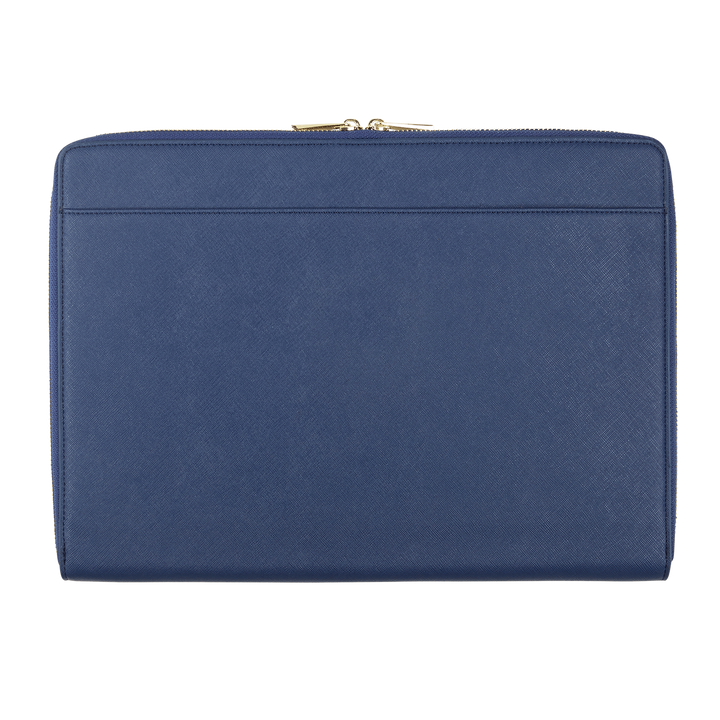 Navy - Saffiano 13''/14"/16" Laptop Sleeve - THEIMPRINT