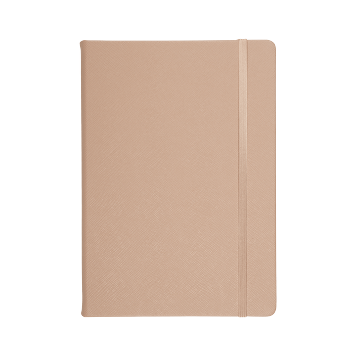 Nude - A5 Saffiano Notebook - THEIMPRINT