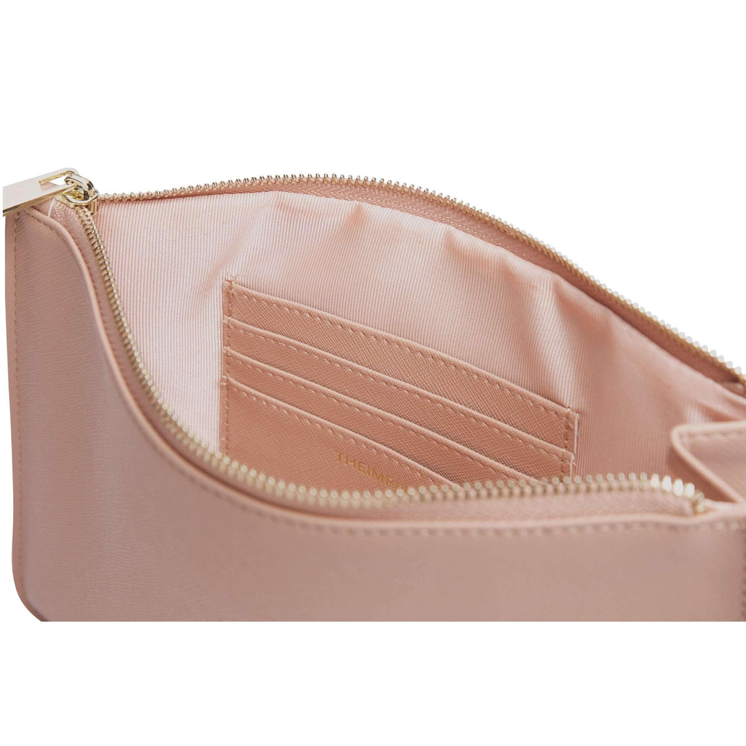 Nude - Small Saffiano Pouch - THEIMPRINT