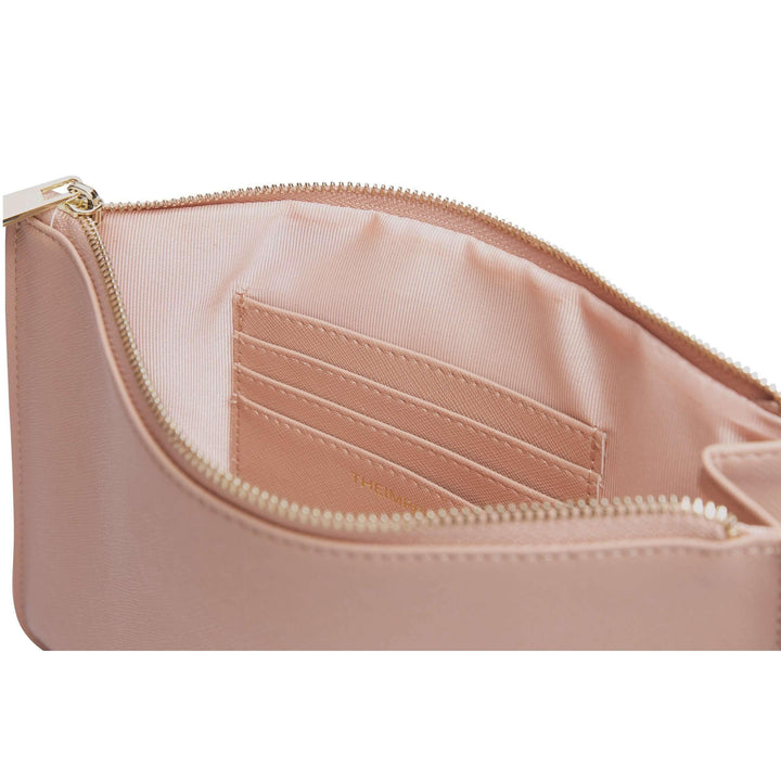 Nude - Small Saffiano Pouch - THEIMPRINT