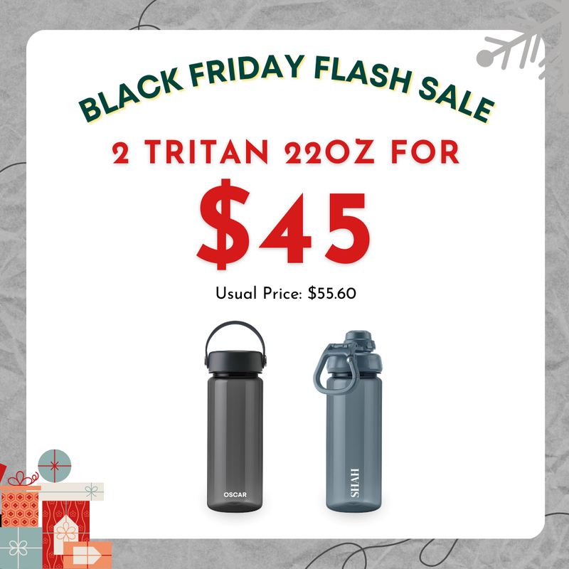 [Black Friday Special] - 2 Tritan 650ml Bottle for $45