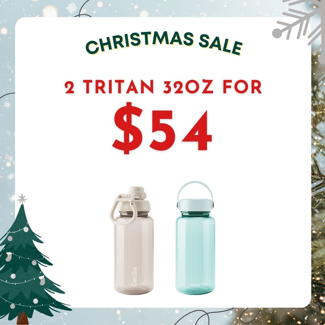 [Xmas Special] - 2 Tritan 1000ml Bottle for $54