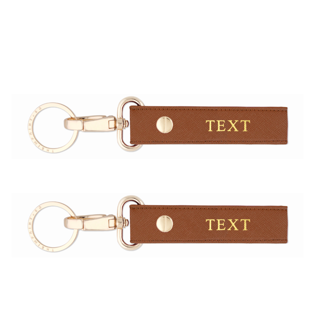 11.11 FLASH DEALS - 2 Saffiano Keychain for $28