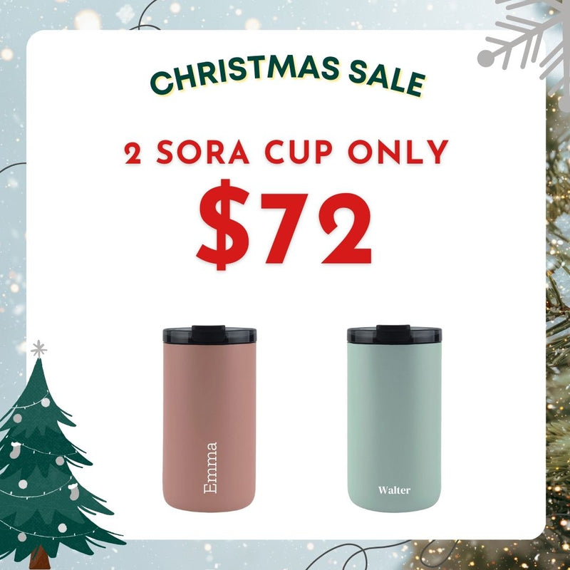 [Xmas Special] - 2 Sora Cup for $72