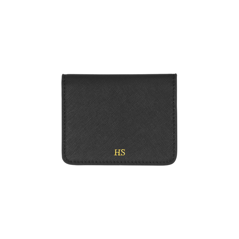 Black - Saffiano Bifold Cardholder