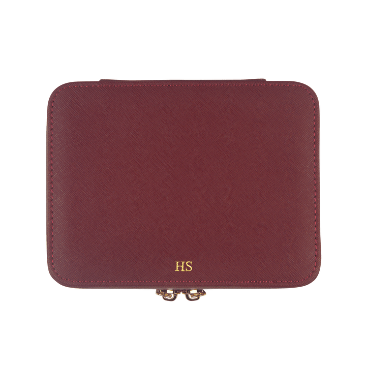 Burgundy - Jewellery Case