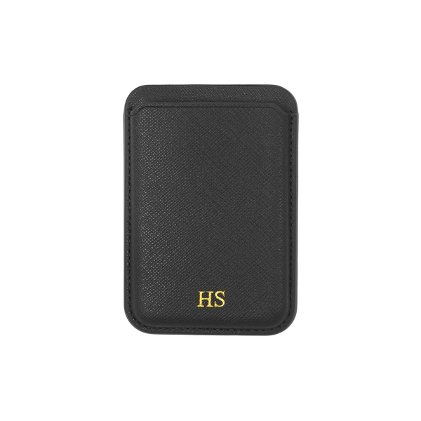 Black - Saffiano MagSafe Cardholder Wallet