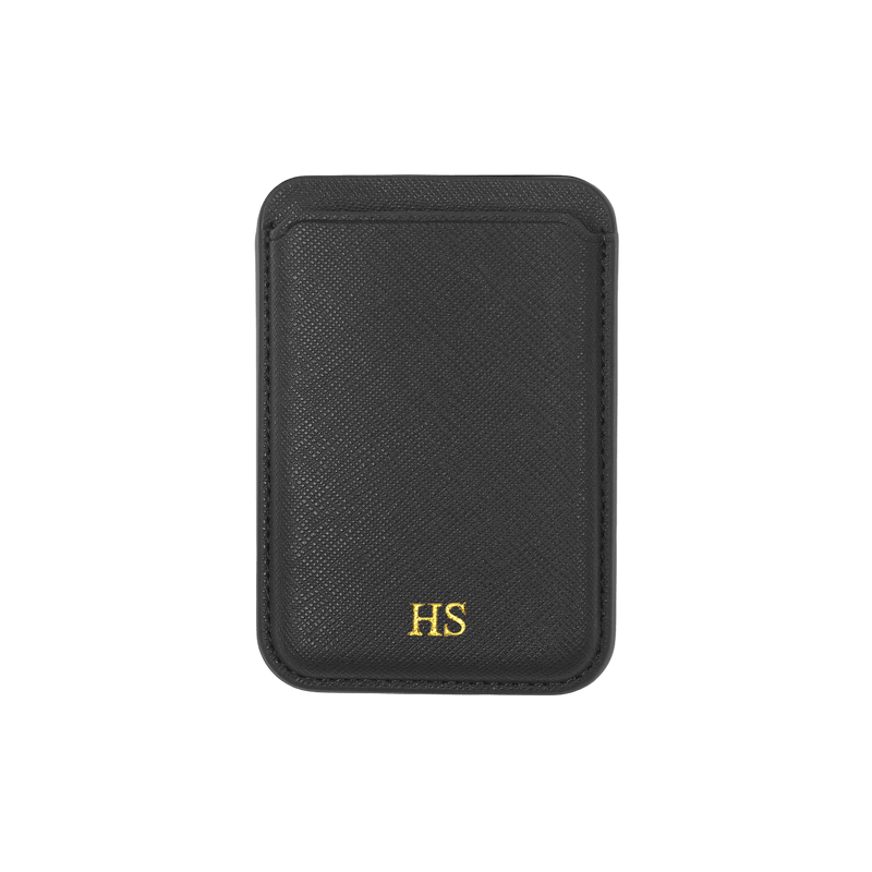 Black - Saffiano MagSafe Cardholder Wallet