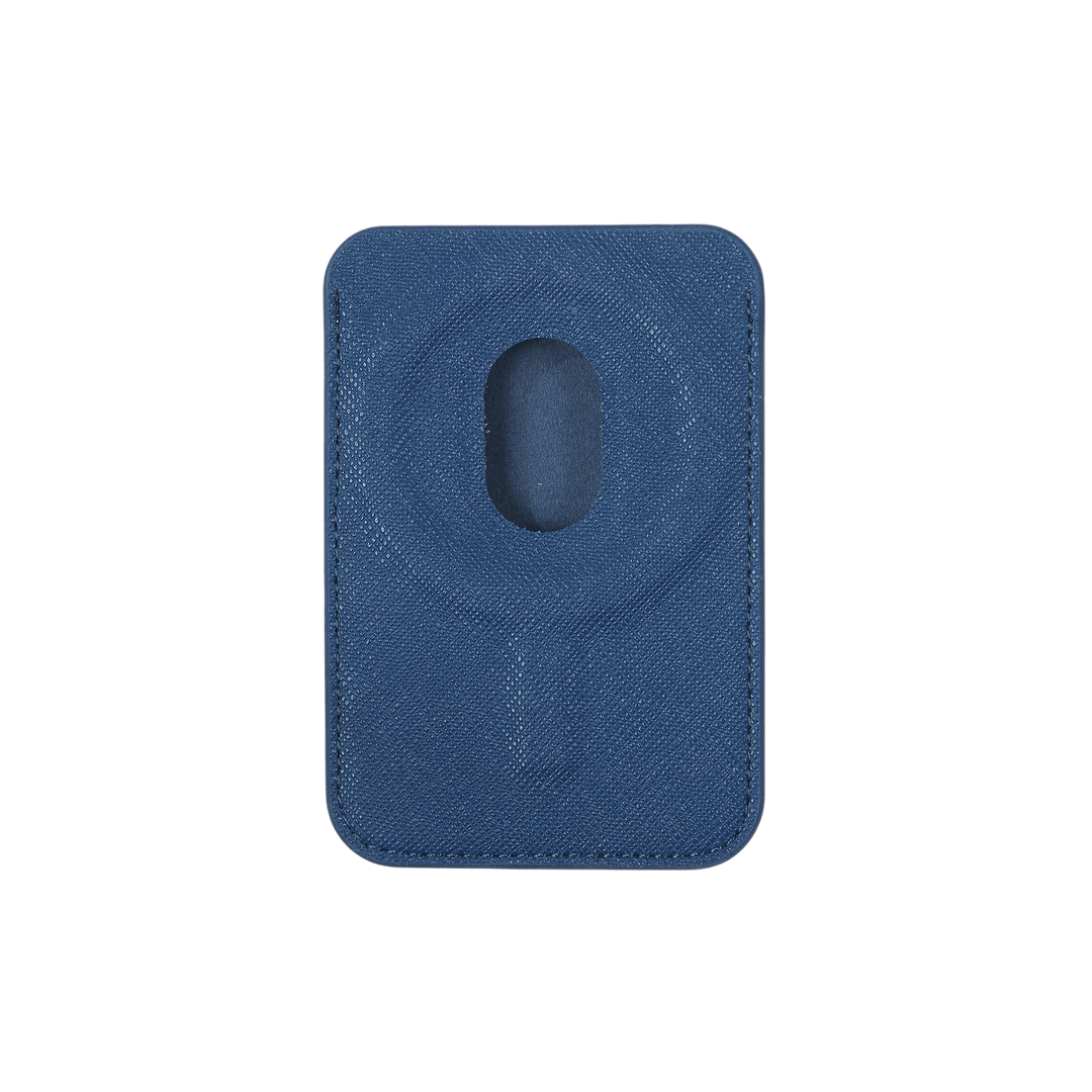 Navy - Saffiano MagSafe Cardholder Wallet