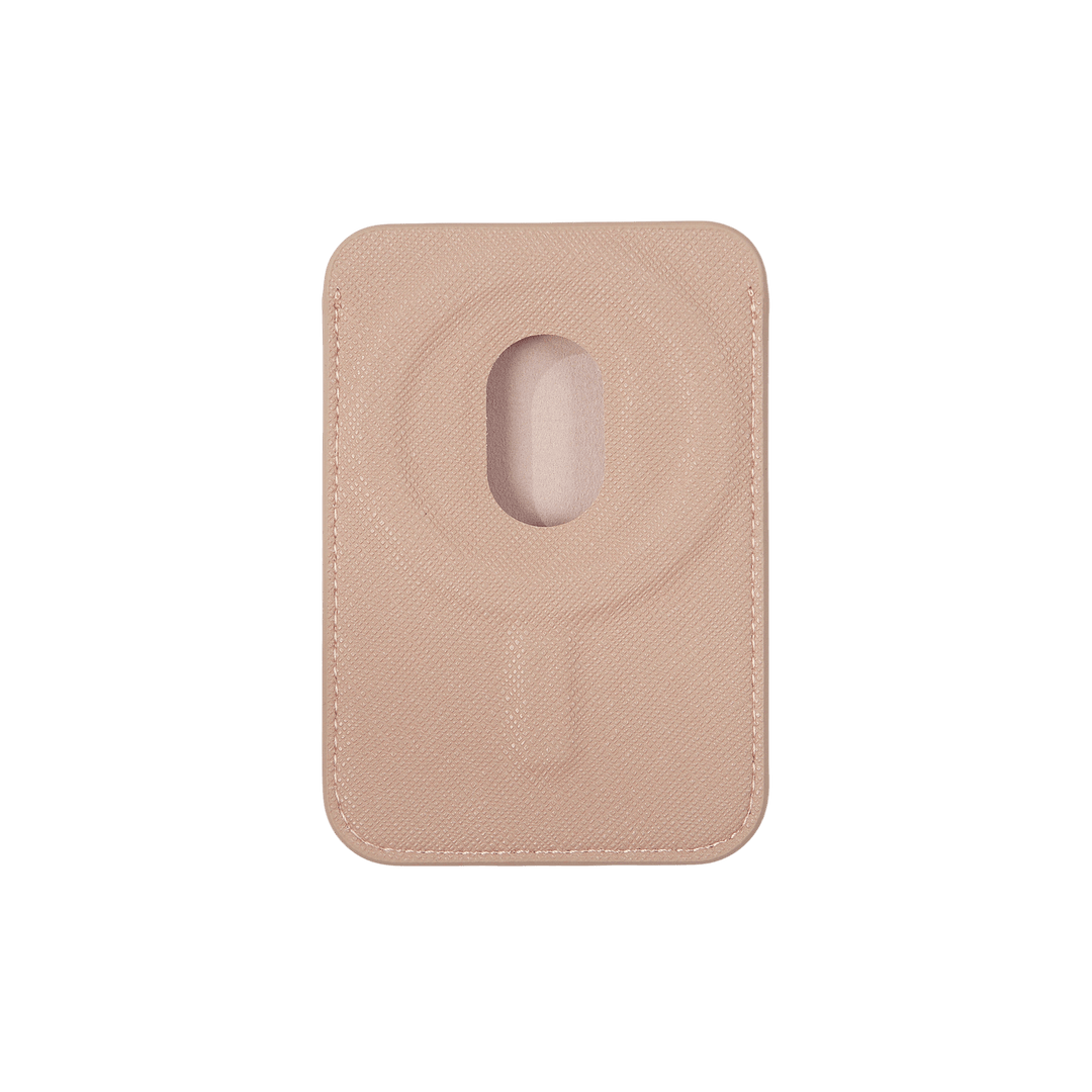Nude - Saffiano MagSafe Cardholder Wallet