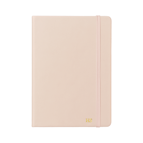 Beige - A5 Refillable Smooth Notebook
