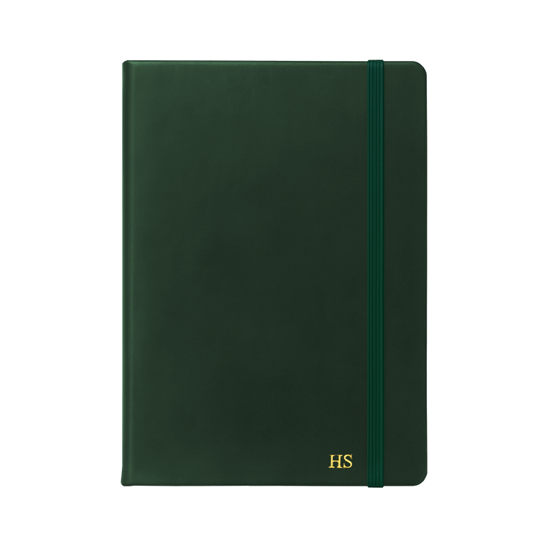 [Xmas Colour Drop] Dark Green - A5 Refillable Smooth Notebook