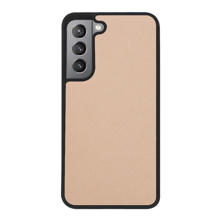 Nude - Samsung S22 Series Saffiano Phone Case - THEIMPRINT