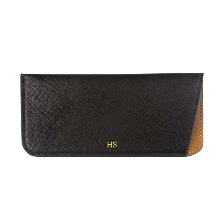 Black - Saffiano Spectacle Pouch