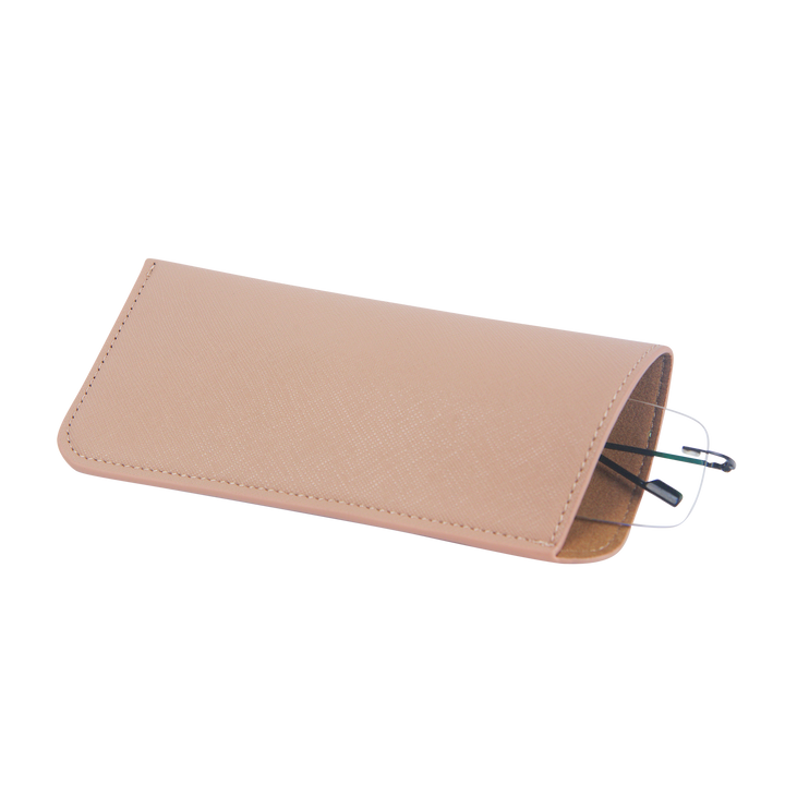 Nude - Saffiano Spectacle Pouch