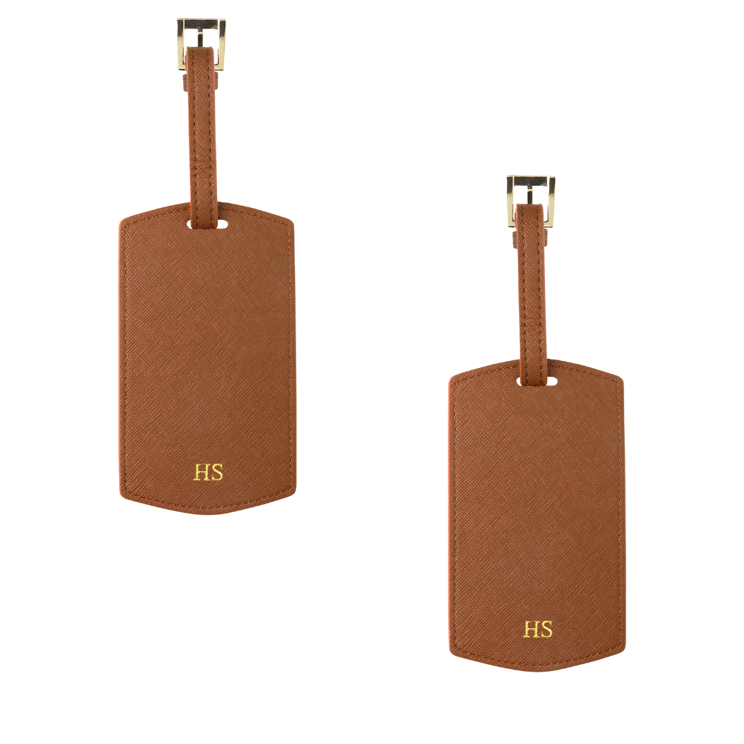 11.11 FLASH DEALS - 2 Saffiano Luggage Tag for $39