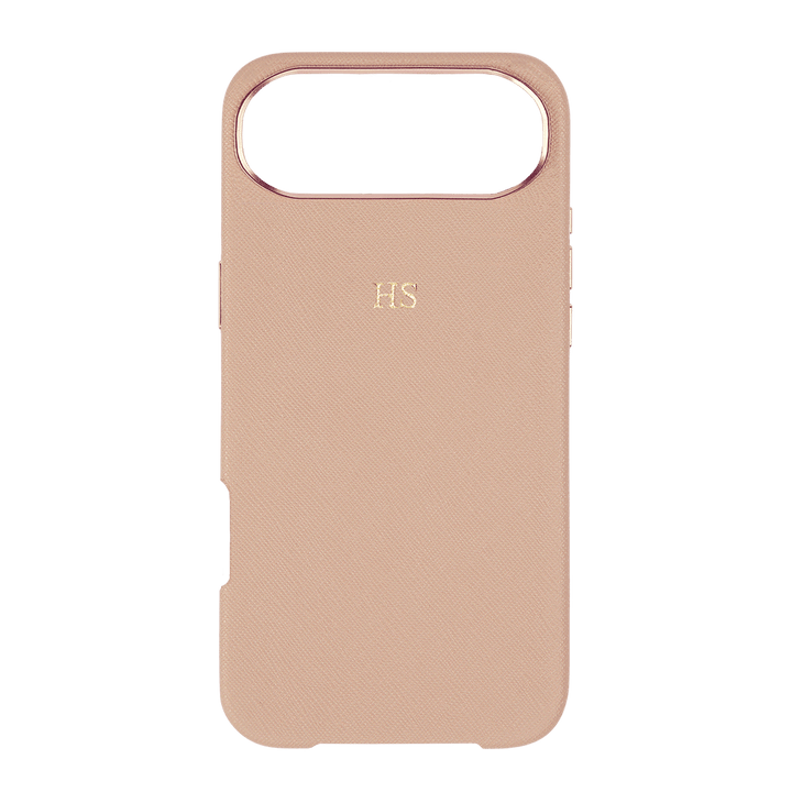 Nude - iPhone 17 Series Full Wrap Saffiano Phone Case